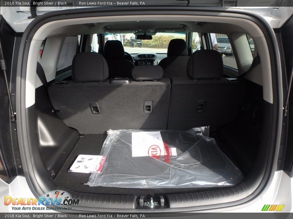 2018 Kia Soul Bright Silver / Black Photo #4