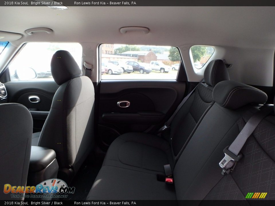 2018 Kia Soul Bright Silver / Black Photo #12