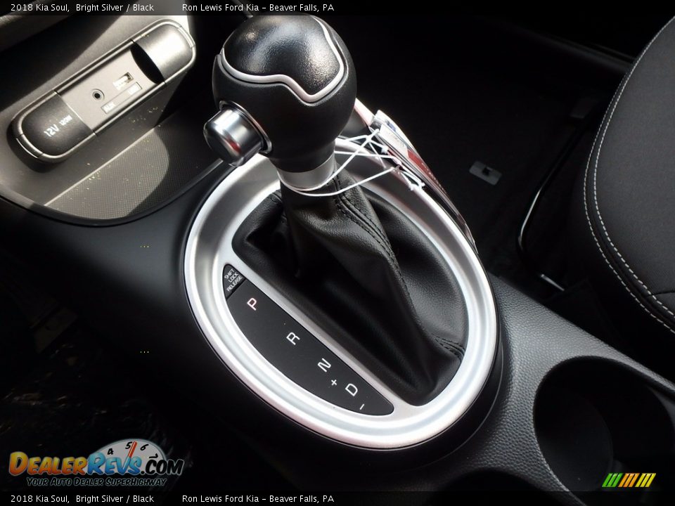 2018 Kia Soul Bright Silver / Black Photo #17