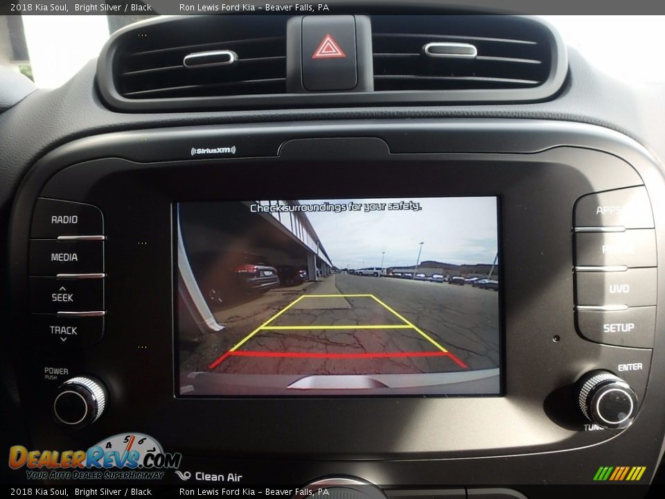 2018 Kia Soul Bright Silver / Black Photo #18