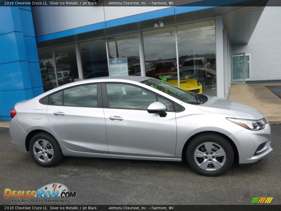 2018 Chevrolet Cruze LS Silver Ice Metallic / Jet Black Photo #3