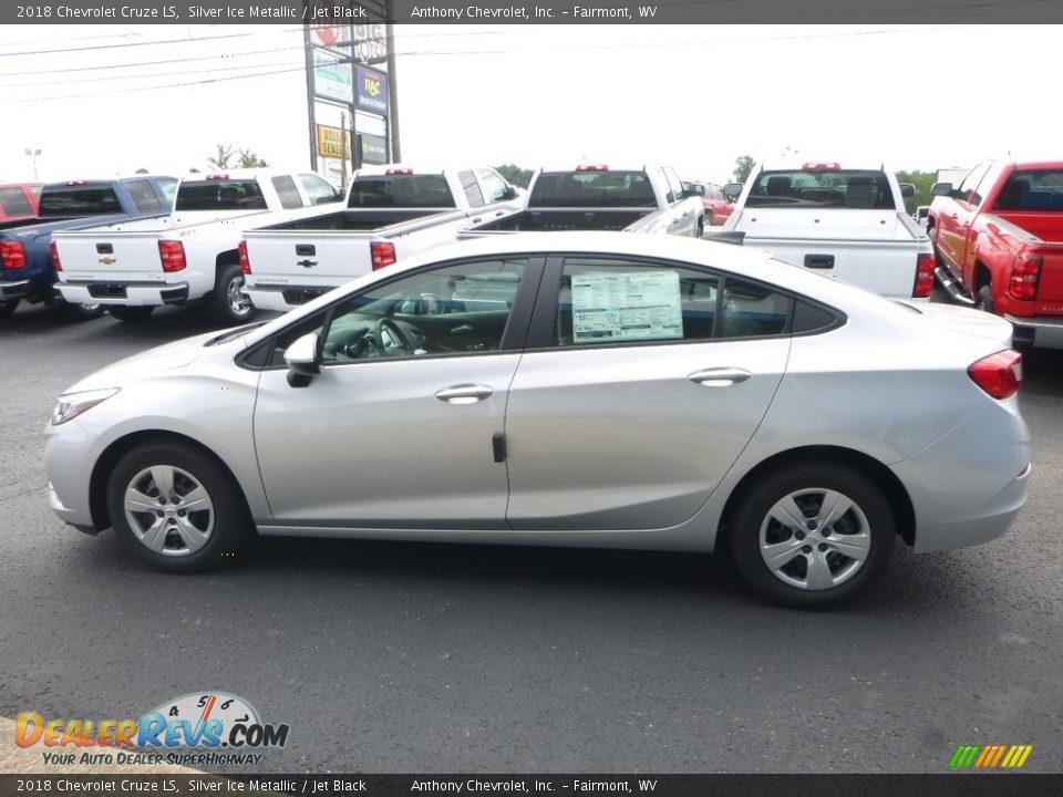 2018 Chevrolet Cruze LS Silver Ice Metallic / Jet Black Photo #7