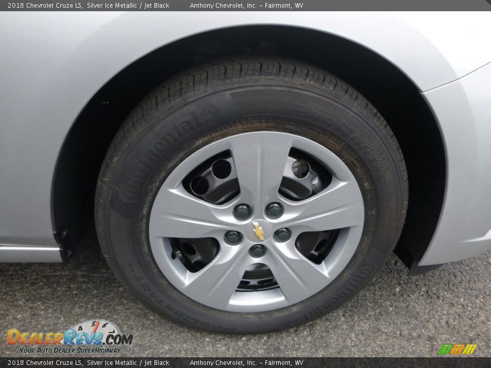 2018 Chevrolet Cruze LS Silver Ice Metallic / Jet Black Photo #10
