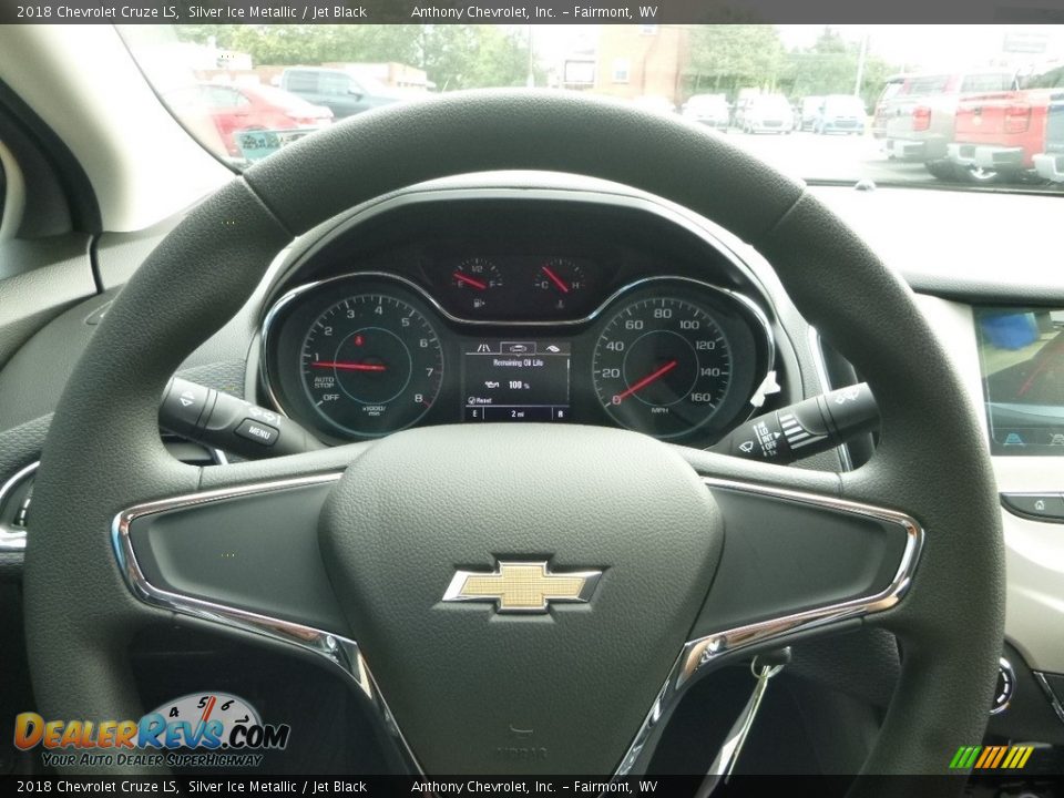 2018 Chevrolet Cruze LS Silver Ice Metallic / Jet Black Photo #20