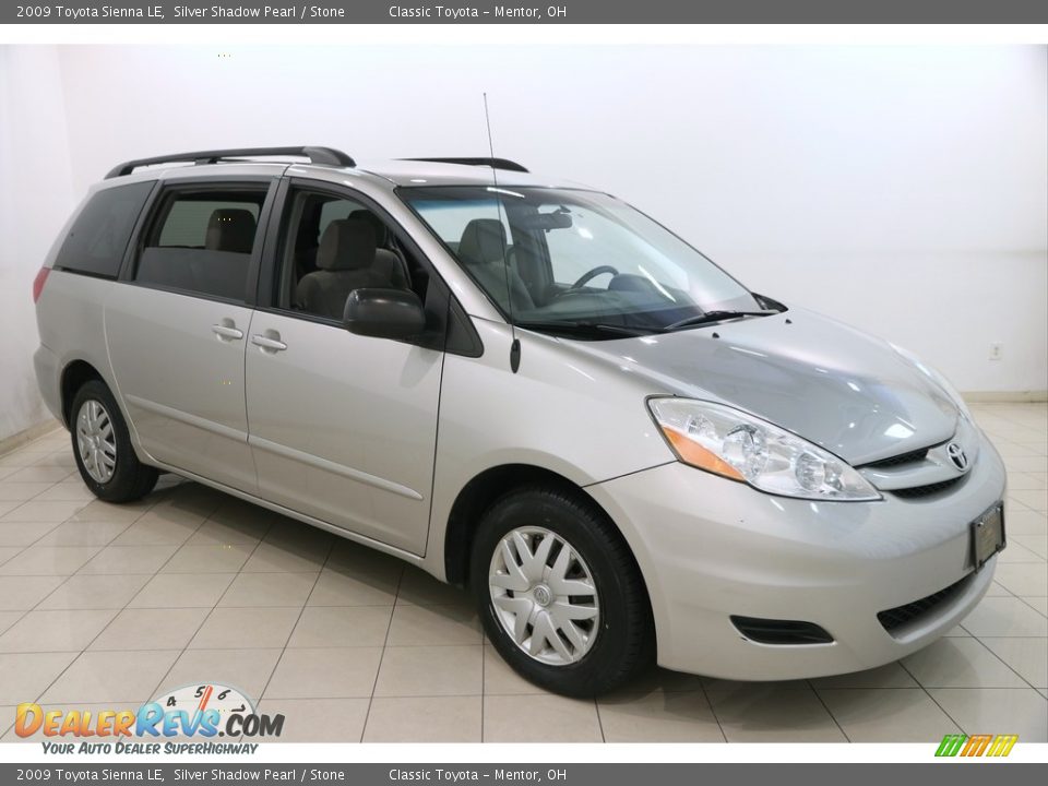 2009 Toyota Sienna LE Silver Shadow Pearl / Stone Photo #1