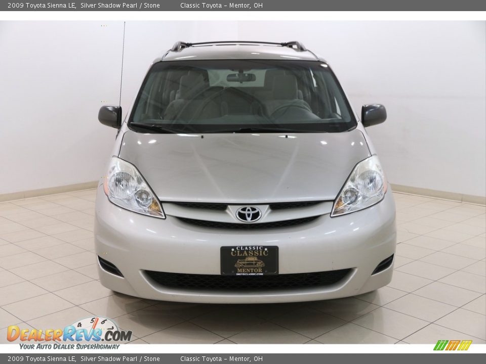 2009 Toyota Sienna LE Silver Shadow Pearl / Stone Photo #2