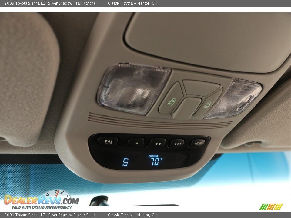 2009 Toyota Sienna LE Silver Shadow Pearl / Stone Photo #8