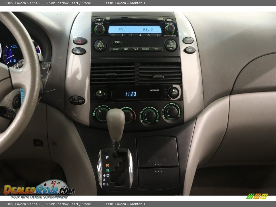2009 Toyota Sienna LE Silver Shadow Pearl / Stone Photo #9