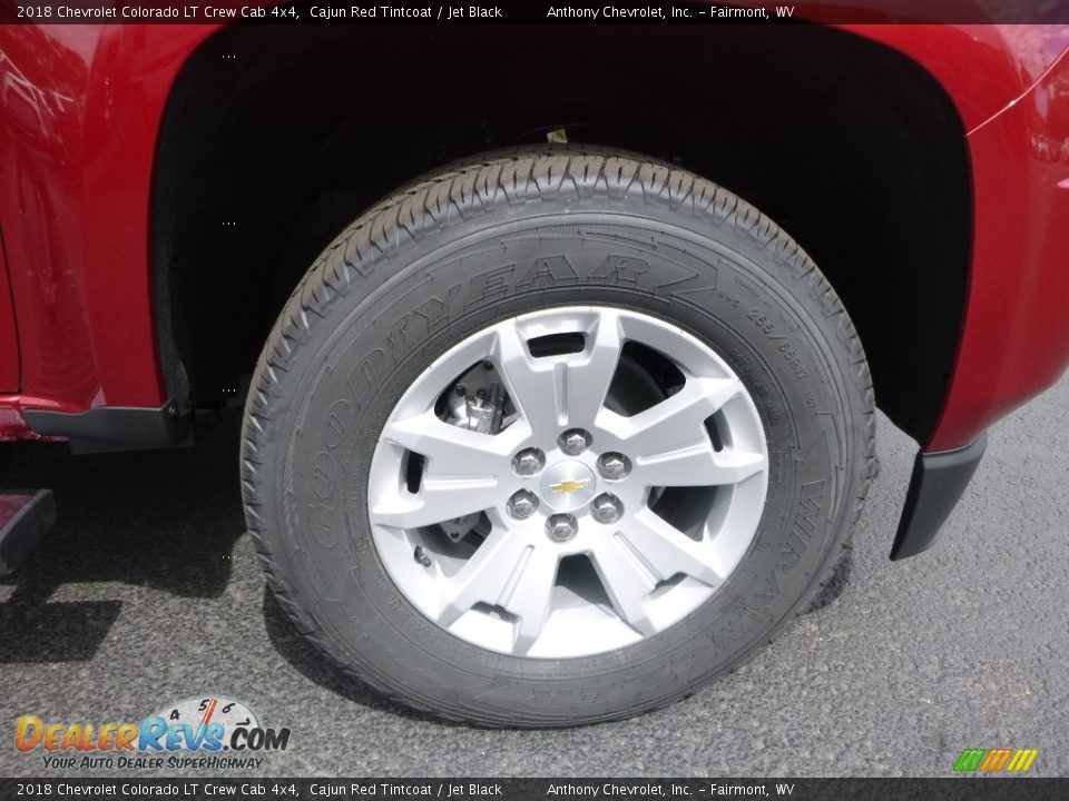 2018 Chevrolet Colorado LT Crew Cab 4x4 Cajun Red Tintcoat / Jet Black Photo #2