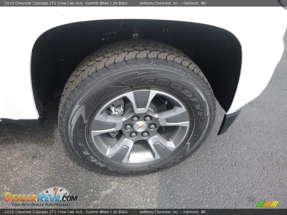 2018 Chevrolet Colorado Z71 Crew Cab 4x4 Summit White / Jet Black Photo #2
