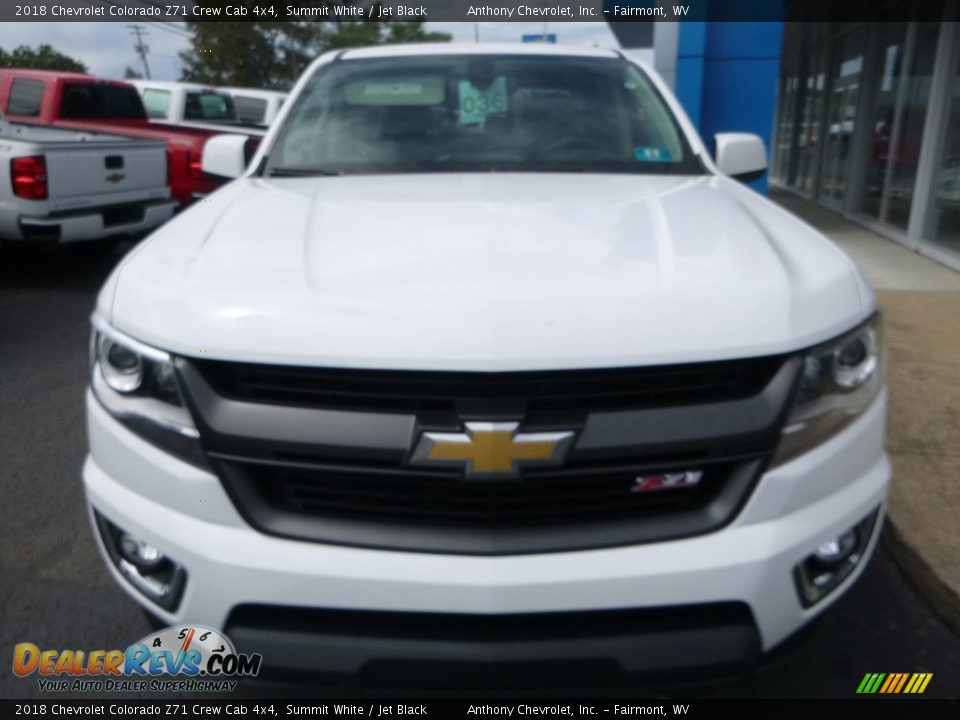 2018 Chevrolet Colorado Z71 Crew Cab 4x4 Summit White / Jet Black Photo #8