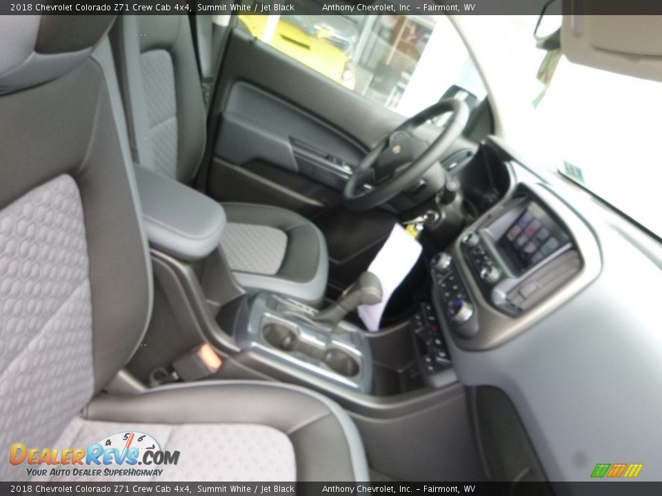 2018 Chevrolet Colorado Z71 Crew Cab 4x4 Summit White / Jet Black Photo #10