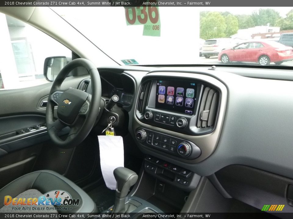 2018 Chevrolet Colorado Z71 Crew Cab 4x4 Summit White / Jet Black Photo #11