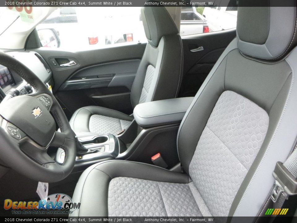 2018 Chevrolet Colorado Z71 Crew Cab 4x4 Summit White / Jet Black Photo #14