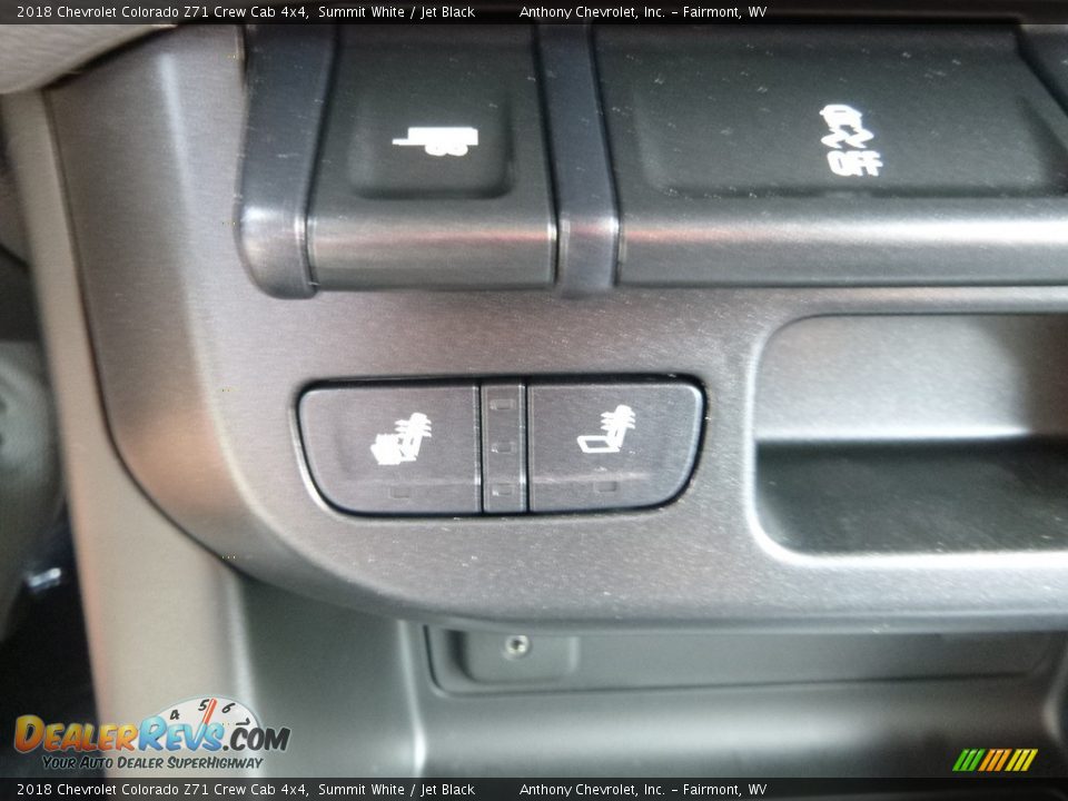 2018 Chevrolet Colorado Z71 Crew Cab 4x4 Summit White / Jet Black Photo #18