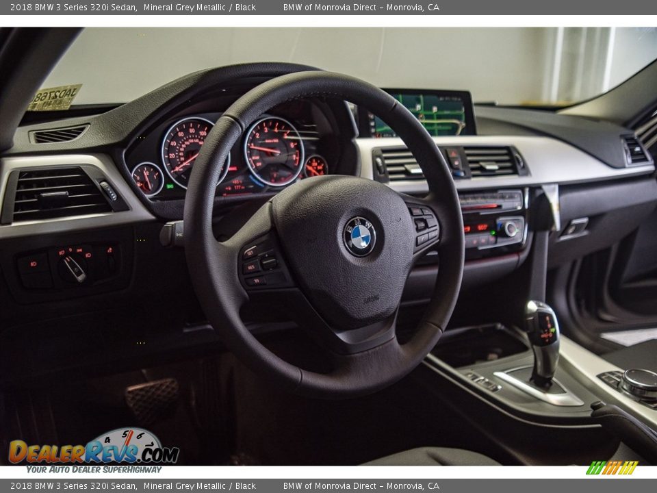 2018 BMW 3 Series 320i Sedan Mineral Grey Metallic / Black Photo #5
