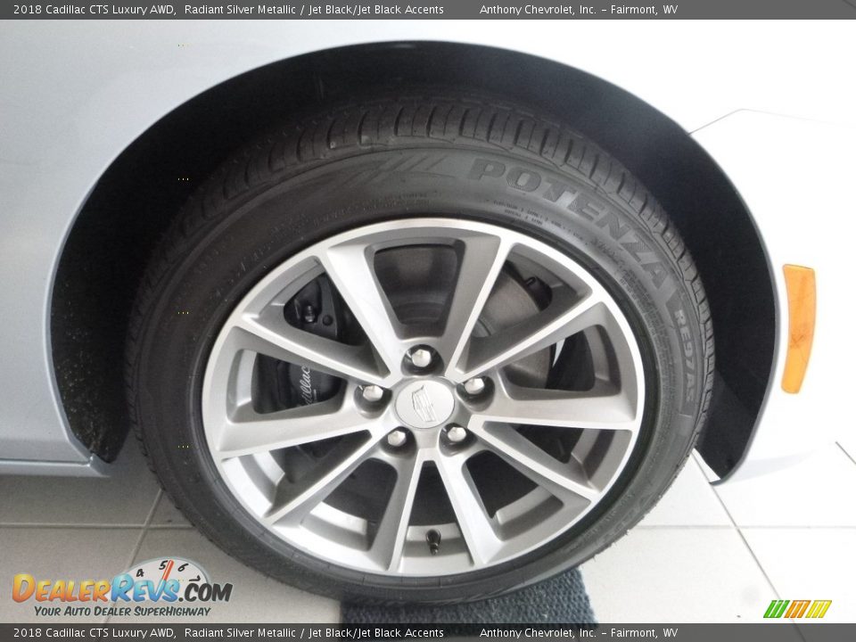 2018 Cadillac CTS Luxury AWD Wheel Photo #2