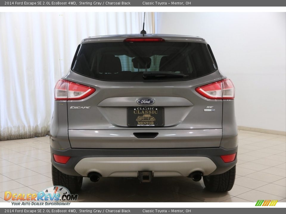 2014 Ford Escape SE 2.0L EcoBoost 4WD Sterling Gray / Charcoal Black Photo #15