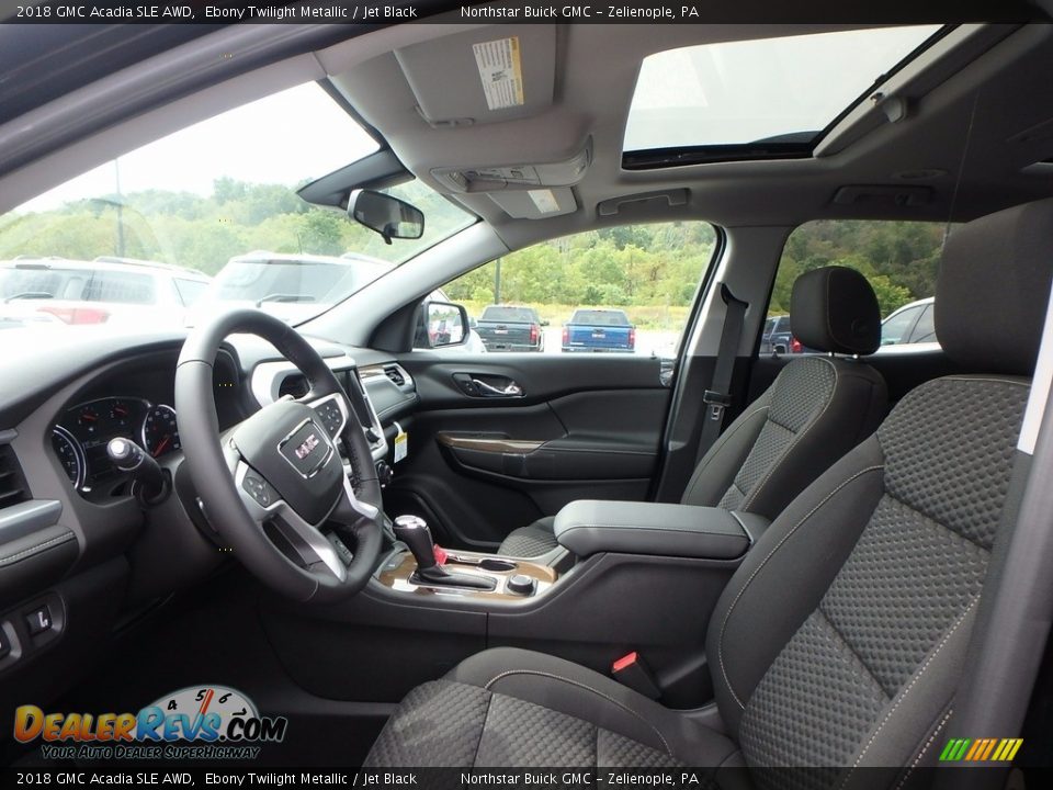 2018 GMC Acadia SLE AWD Ebony Twilight Metallic / Jet Black Photo #11