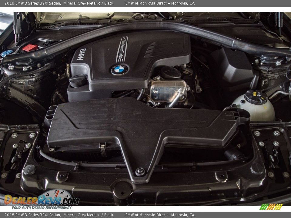 2018 BMW 3 Series 320i Sedan 2.0 Liter DI TwinPower Turbocharged DOHC 16-Valve VVT 4 Cylinder Engine Photo #8