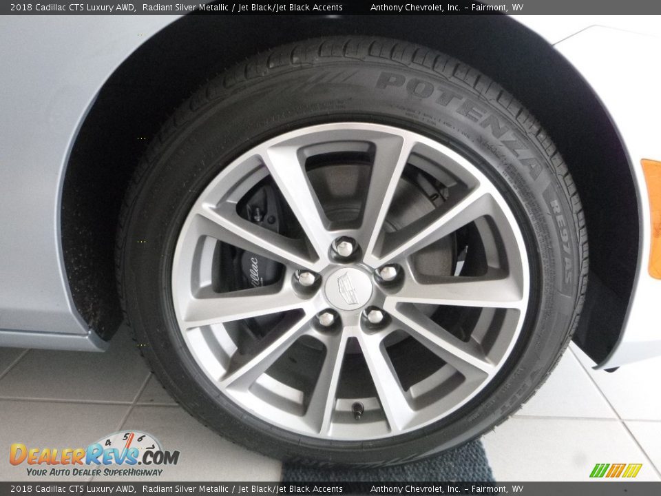 2018 Cadillac CTS Luxury AWD Wheel Photo #9