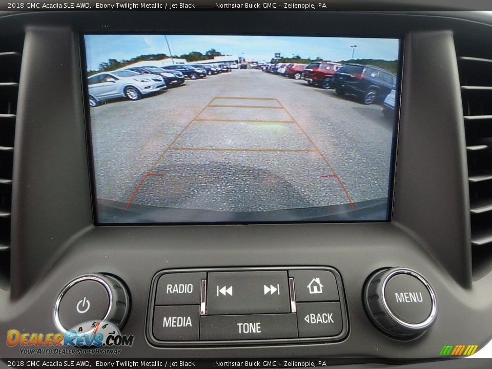 2018 GMC Acadia SLE AWD Ebony Twilight Metallic / Jet Black Photo #19