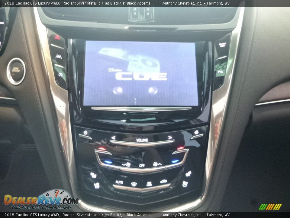 2018 Cadillac CTS Luxury AWD Radiant Silver Metallic / Jet Black/Jet Black Accents Photo #17