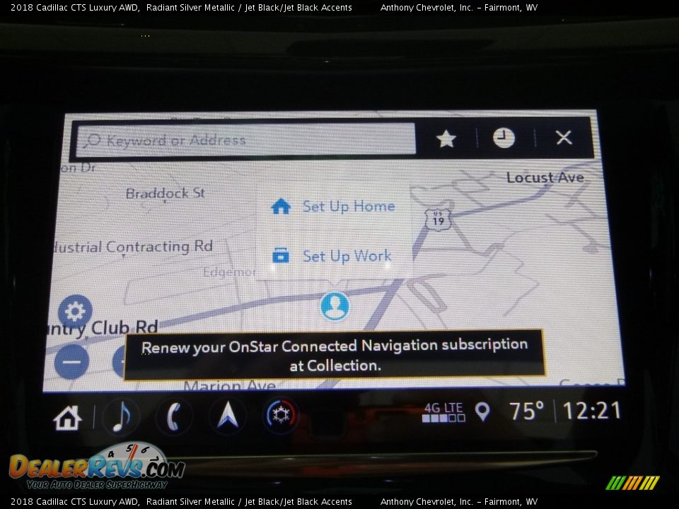 Navigation of 2018 Cadillac CTS Luxury AWD Photo #20