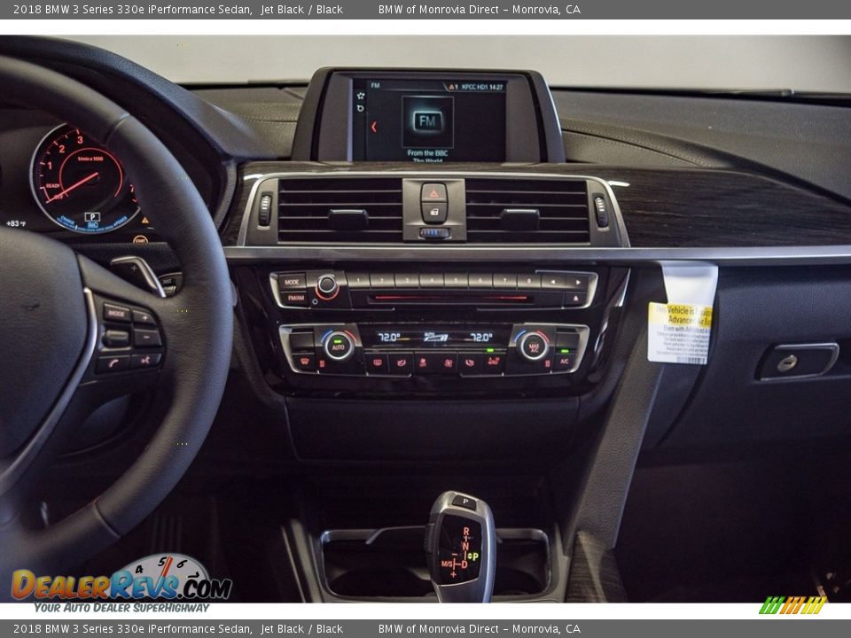 2018 BMW 3 Series 330e iPerformance Sedan Jet Black / Black Photo #6