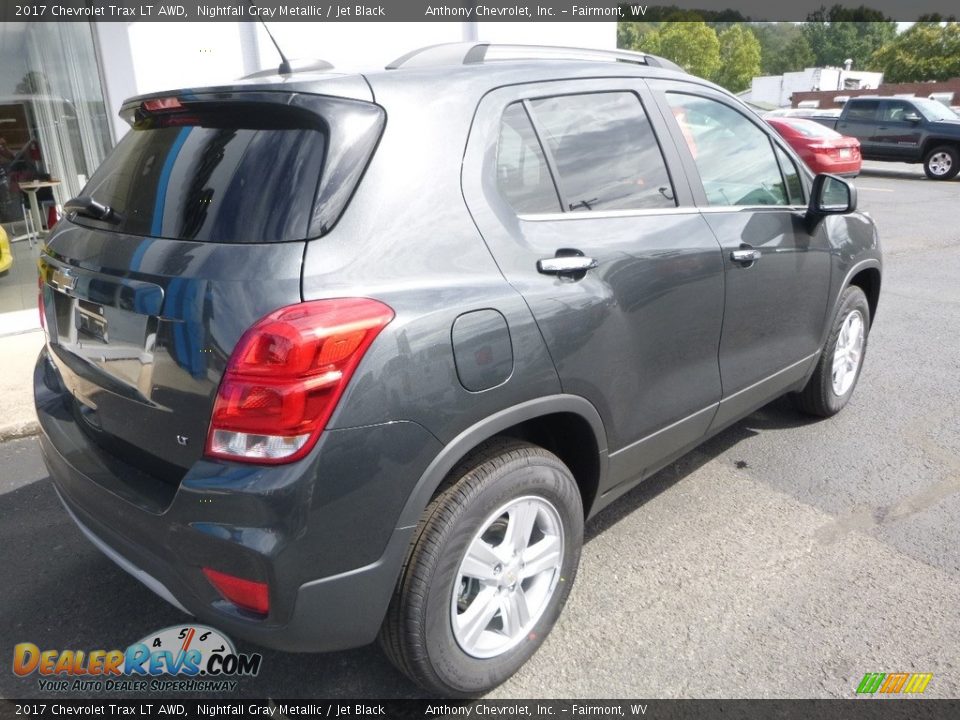 2017 Chevrolet Trax LT AWD Nightfall Gray Metallic / Jet Black Photo #4