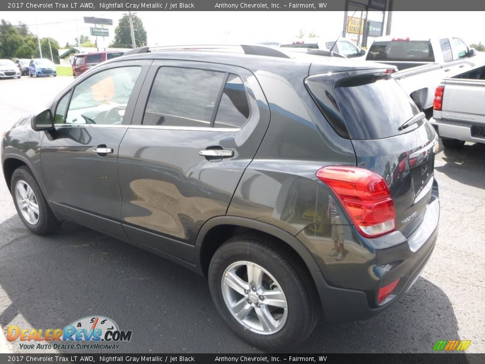 2017 Chevrolet Trax LT AWD Nightfall Gray Metallic / Jet Black Photo #6