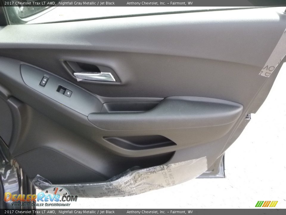 2017 Chevrolet Trax LT AWD Nightfall Gray Metallic / Jet Black Photo #11