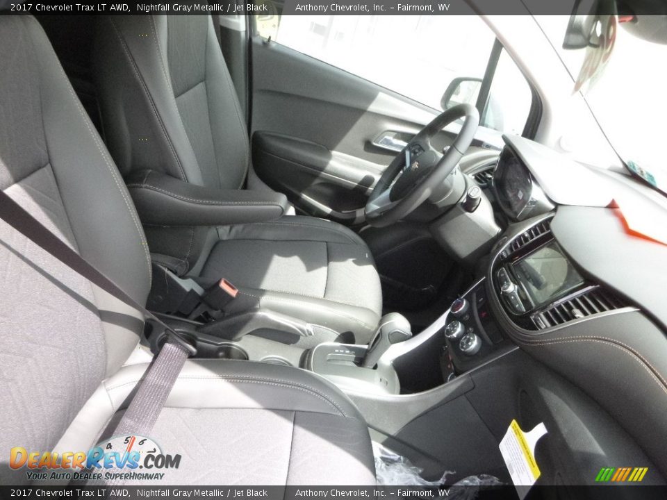 2017 Chevrolet Trax LT AWD Nightfall Gray Metallic / Jet Black Photo #12