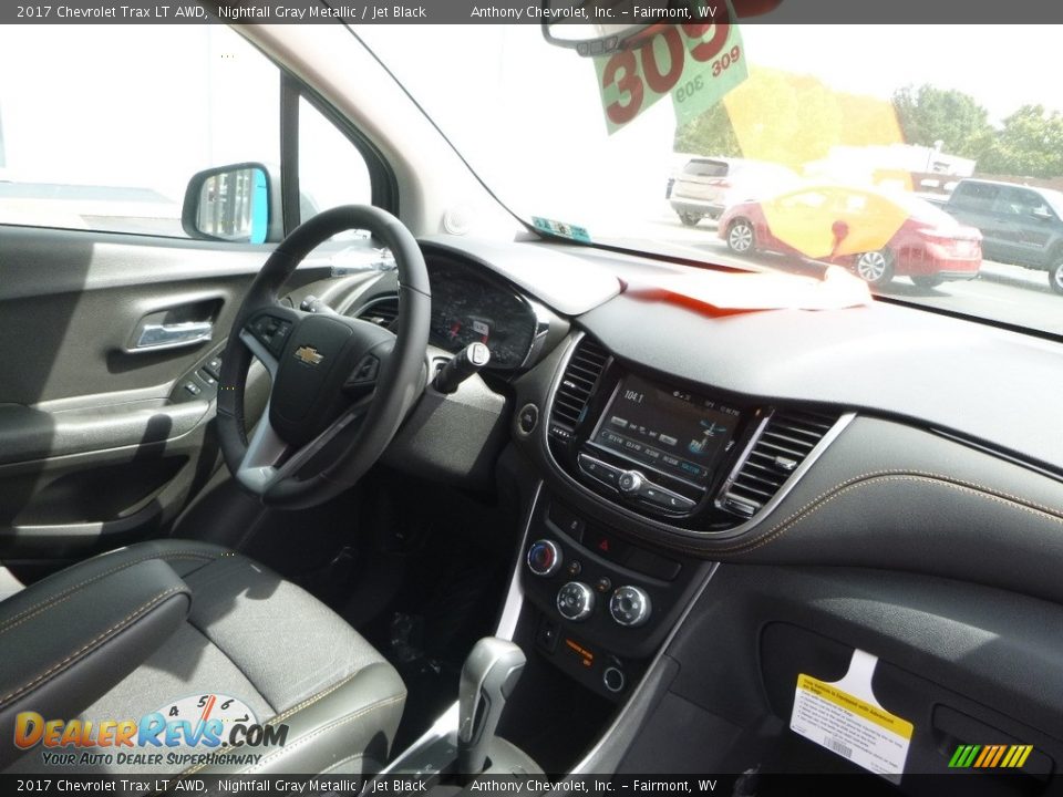 2017 Chevrolet Trax LT AWD Nightfall Gray Metallic / Jet Black Photo #13
