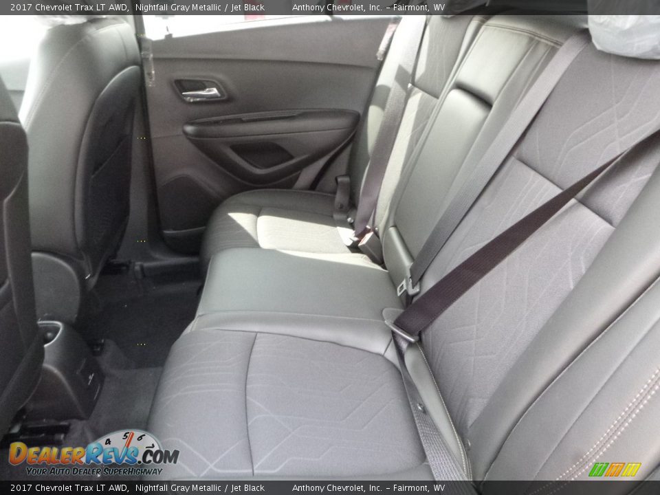2017 Chevrolet Trax LT AWD Nightfall Gray Metallic / Jet Black Photo #14