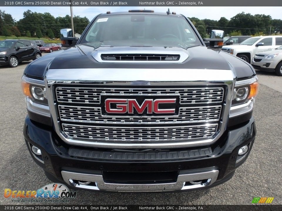 2018 GMC Sierra 2500HD Denali Crew Cab 4x4 Onyx Black / Jet Black Photo #2
