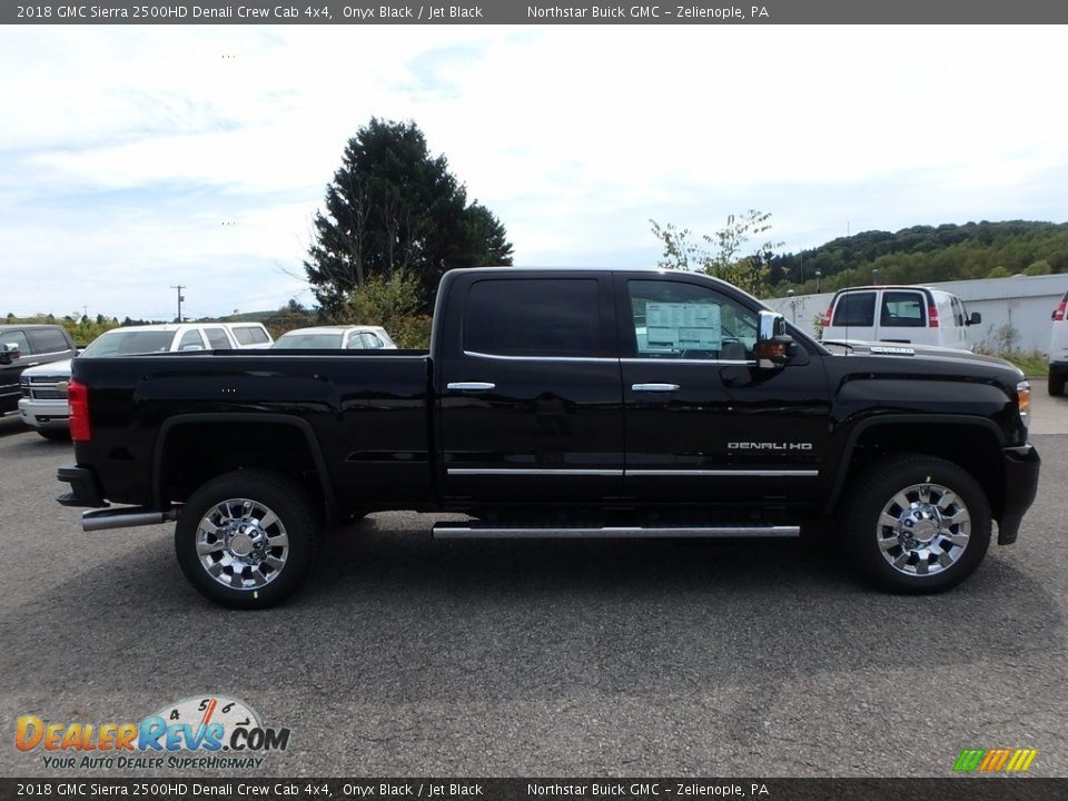 2018 GMC Sierra 2500HD Denali Crew Cab 4x4 Onyx Black / Jet Black Photo #4