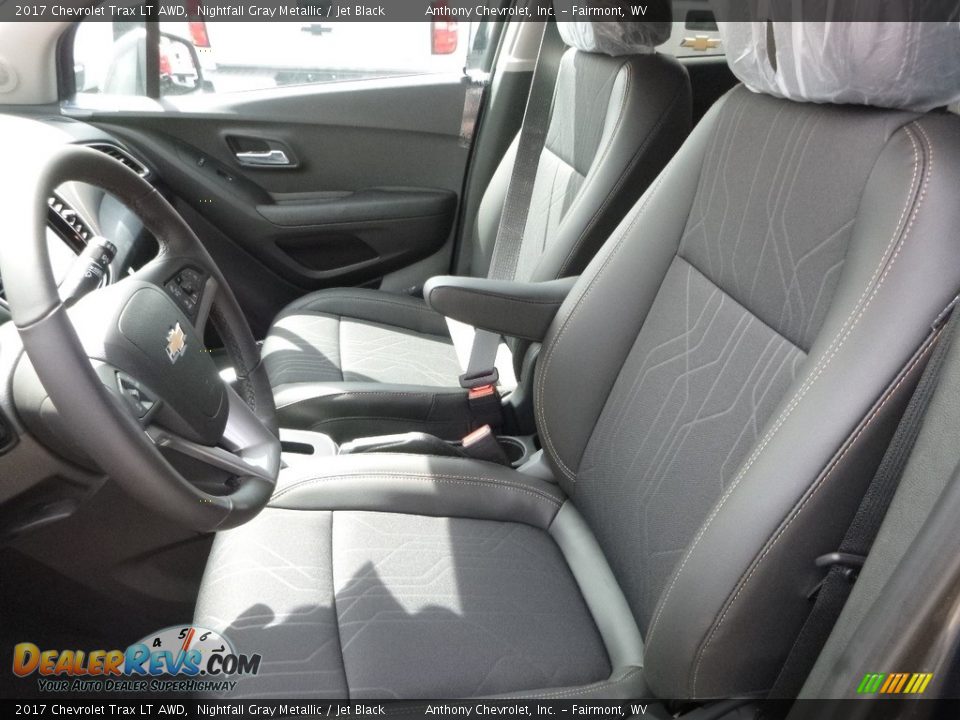 2017 Chevrolet Trax LT AWD Nightfall Gray Metallic / Jet Black Photo #17