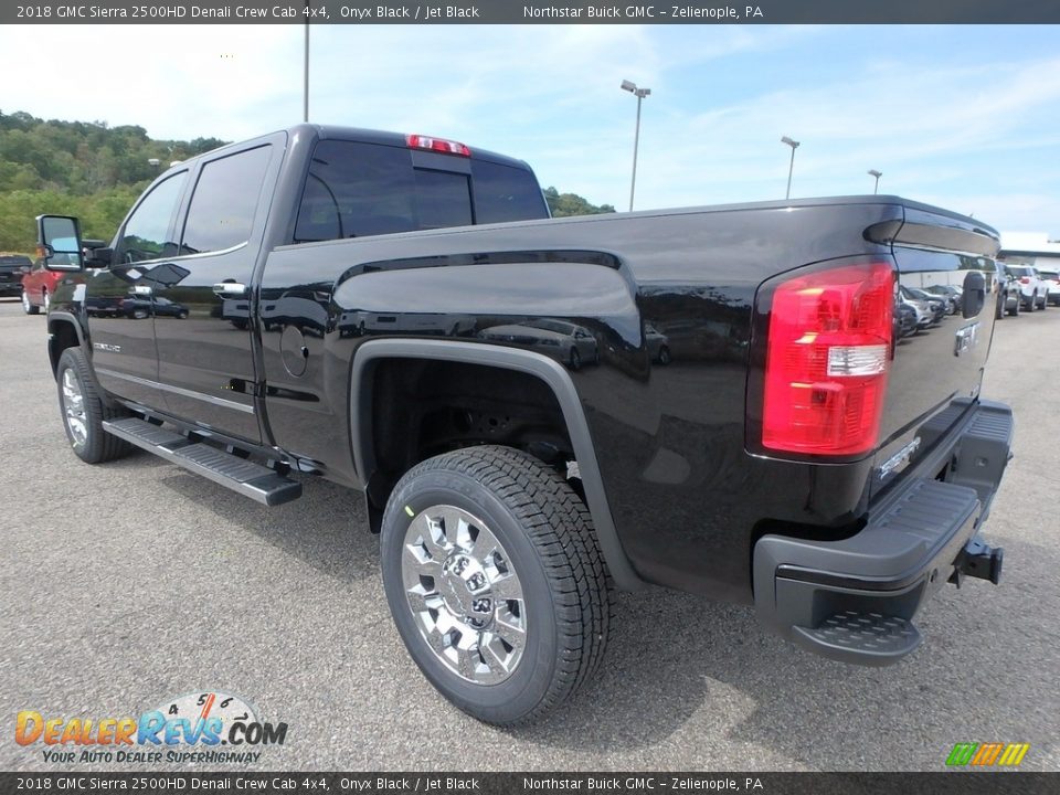 2018 GMC Sierra 2500HD Denali Crew Cab 4x4 Onyx Black / Jet Black Photo #7