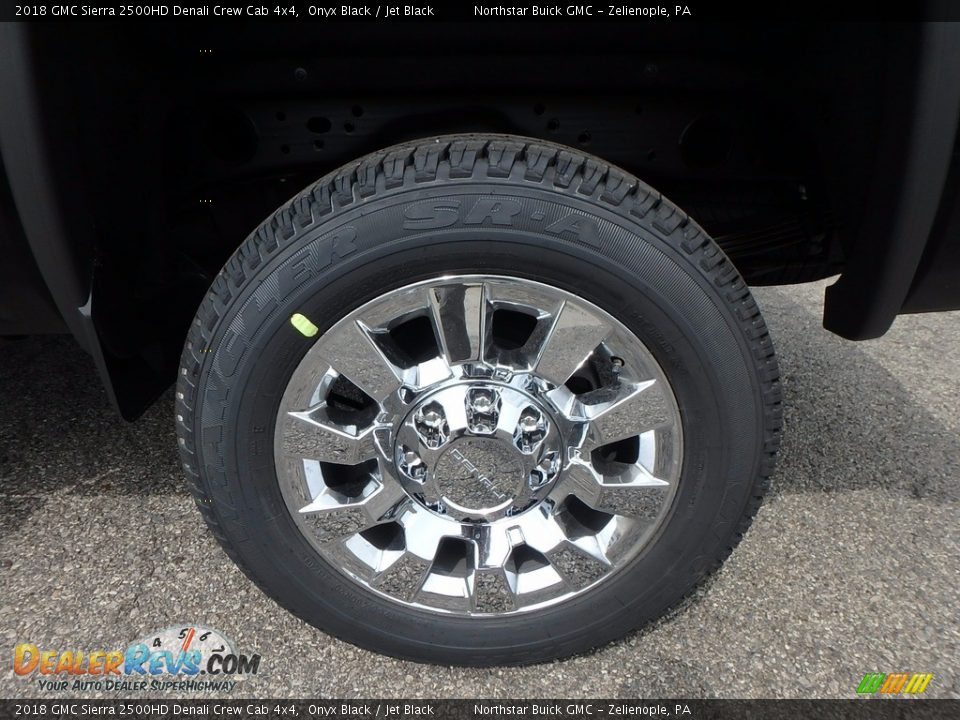 2018 GMC Sierra 2500HD Denali Crew Cab 4x4 Onyx Black / Jet Black Photo #9