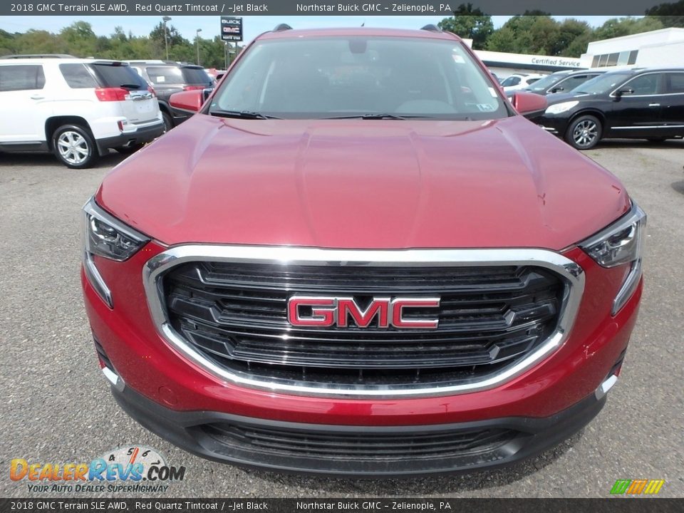 2018 GMC Terrain SLE AWD Red Quartz Tintcoat / ­Jet Black Photo #2
