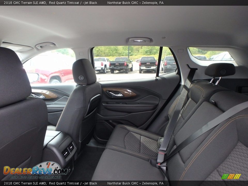 2018 GMC Terrain SLE AWD Red Quartz Tintcoat / ­Jet Black Photo #12