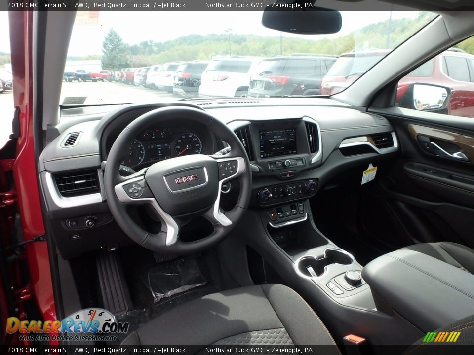 2018 GMC Terrain SLE AWD Red Quartz Tintcoat / ­Jet Black Photo #13