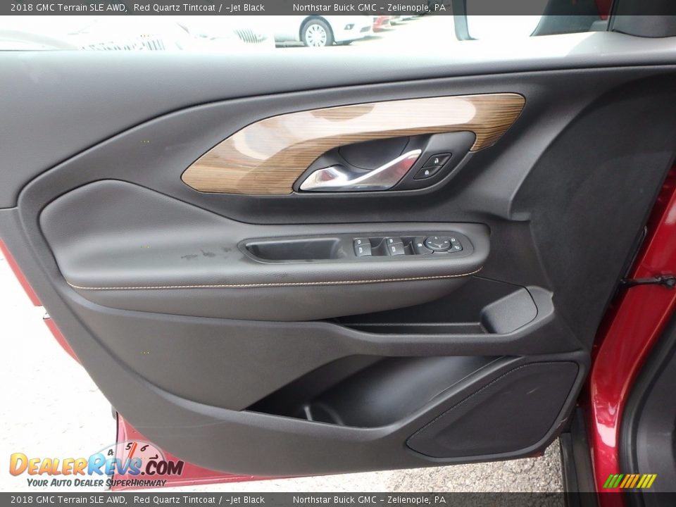2018 GMC Terrain SLE AWD Red Quartz Tintcoat / ­Jet Black Photo #14