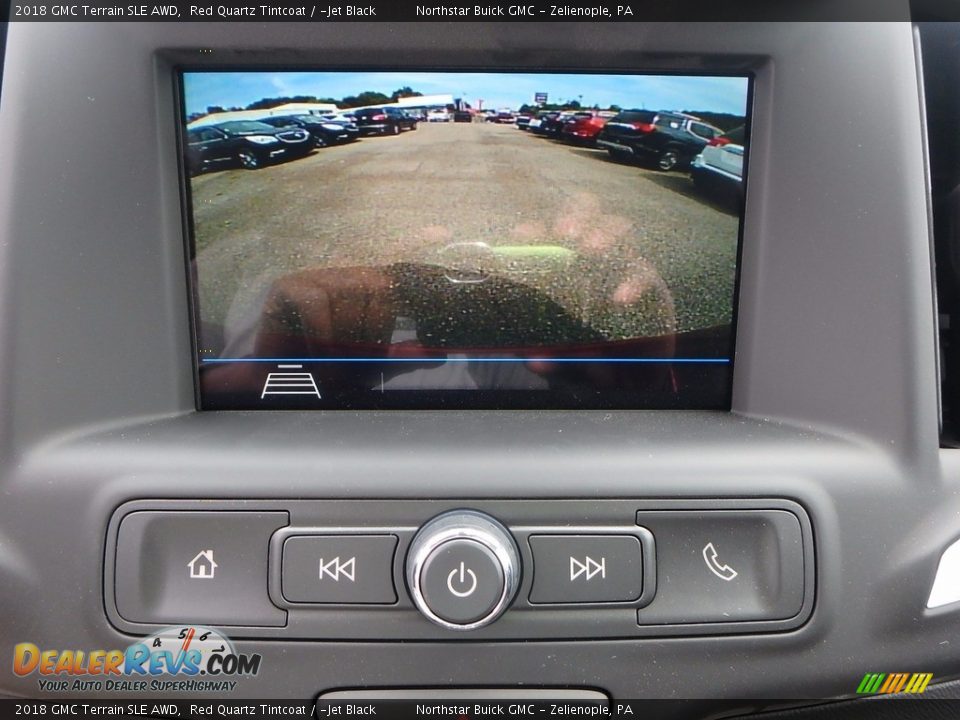 2018 GMC Terrain SLE AWD Red Quartz Tintcoat / ­Jet Black Photo #20