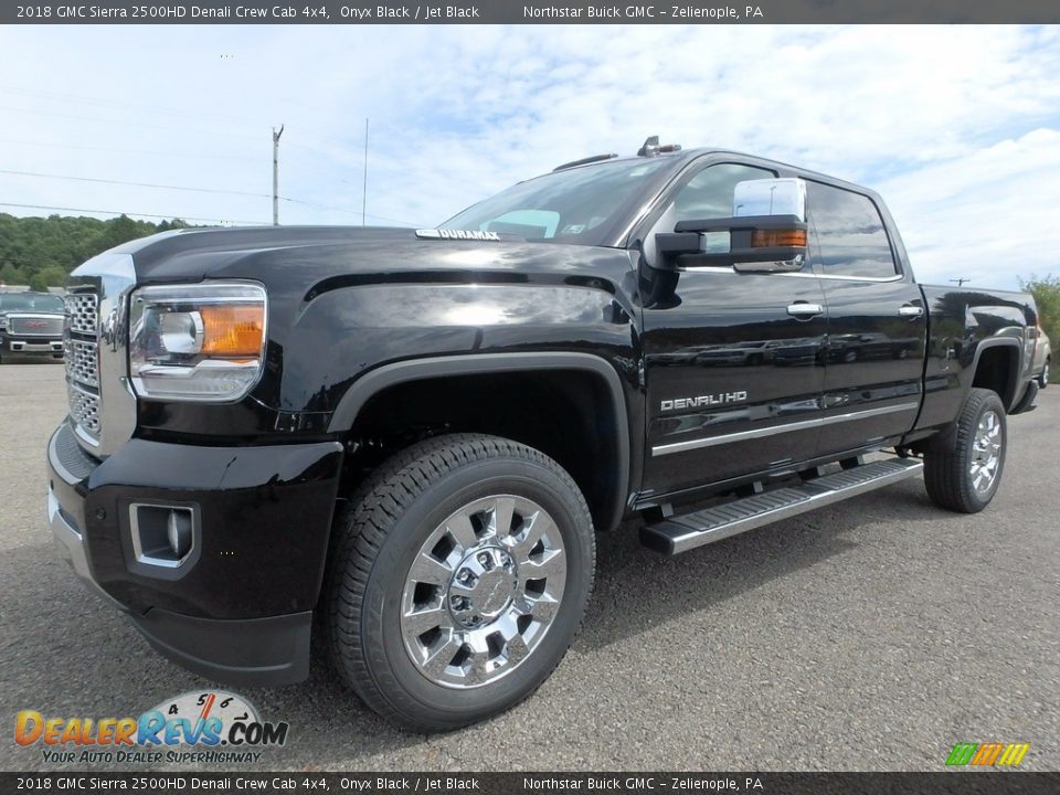 2018 GMC Sierra 2500HD Denali Crew Cab 4x4 Onyx Black / Jet Black Photo #1