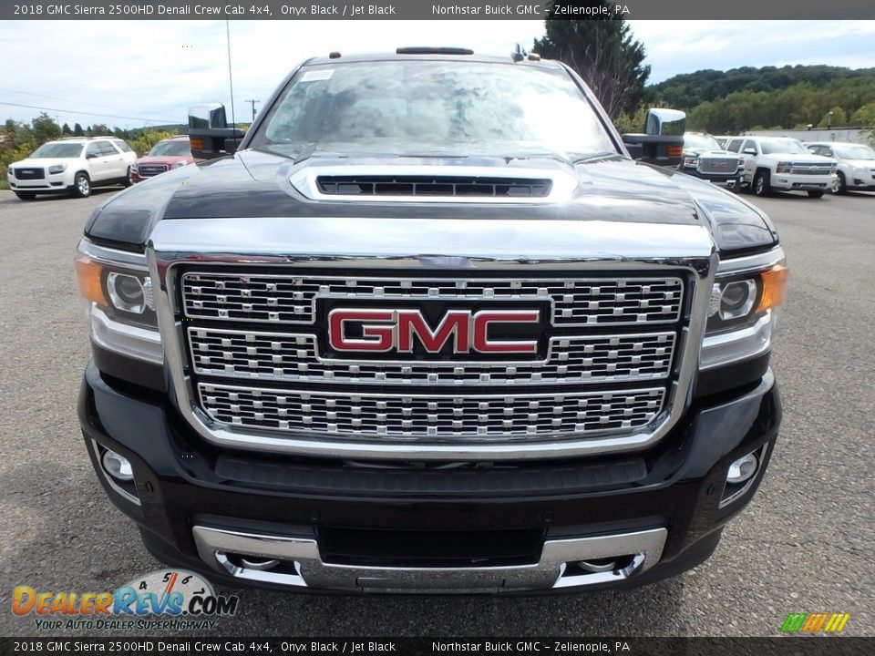 2018 GMC Sierra 2500HD Denali Crew Cab 4x4 Onyx Black / Jet Black Photo #2