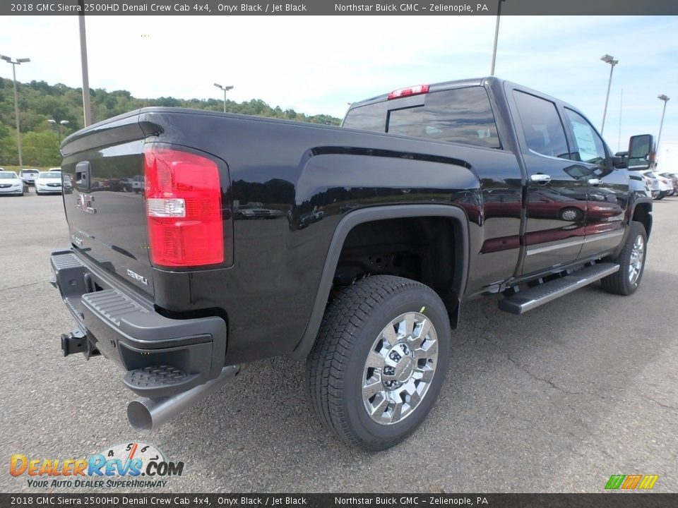 2018 GMC Sierra 2500HD Denali Crew Cab 4x4 Onyx Black / Jet Black Photo #5