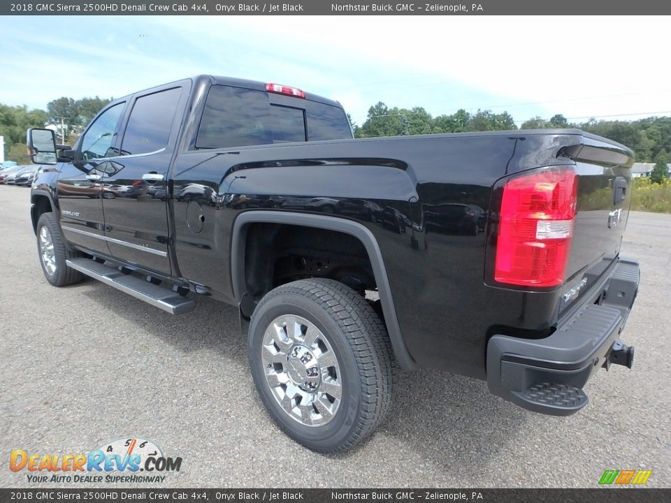 2018 GMC Sierra 2500HD Denali Crew Cab 4x4 Onyx Black / Jet Black Photo #7