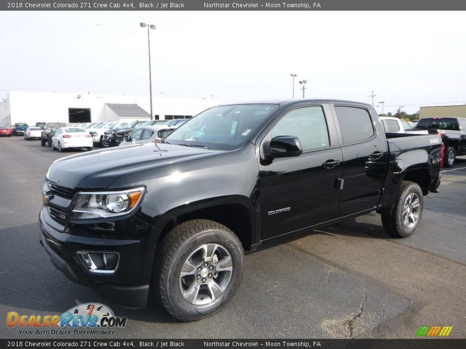 Front 3/4 View of 2018 Chevrolet Colorado Z71 Crew Cab 4x4 Photo #1